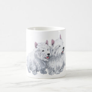Twee Westies Koffiemok