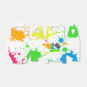 TWEE WETGEVING VOOR QUT 2e verjaardag, kleurrijk Bedankdoosjes (Uitgevouwen)