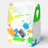 TWEE WETGEVING VOOR QUT 2e verjaardag, kleurrijk Bedankdoosjes (Geopend)