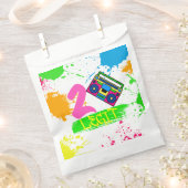 TWEE WETGEVING VOOR QUT 2e verjaardag, kleurrijk Bedankzakje (Geknipt)