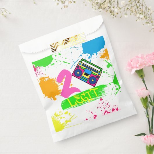 TWEE WETGEVING VOOR QUT 2e verjaardag, kleurrijk Bedankzakje (Gezegeld)