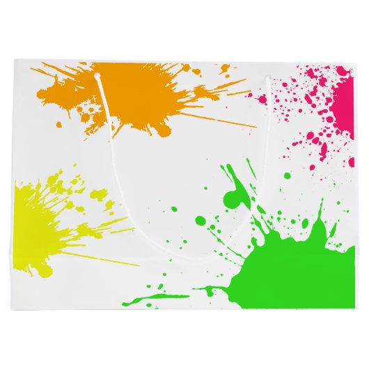 TWEE WETGEVING VOOR QUT 2e verjaardag, kleurrijk Groot Cadeauzakje (Achterkant)