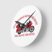 Twee wielen ronde klok (Hoek)