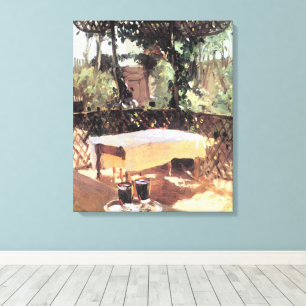 Twee wijnglazen door John Singer Sargent Canvas Afdruk