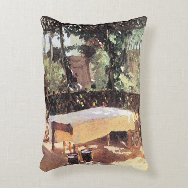 Twee wijnglazen van John Singer Sargent Accent Kussen (Voorkant(Verticaal))