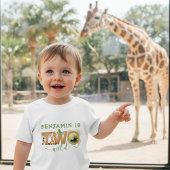 Twee Wild 2e Verjaardag Tropisch Oerwoud Safari Fo