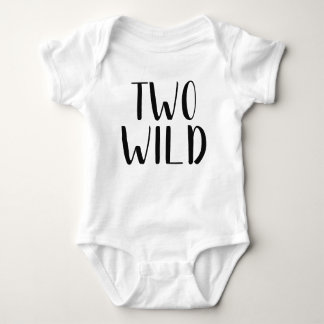 Twee Wild Baby Romper