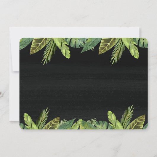 Twee wilde 2e verjaardag jongen uitnodigingen (Achterkant)