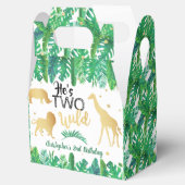Twee wilde jongens Tweede verjaardag Bedankdoosjes (Geopend)