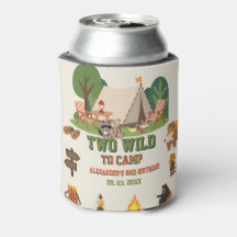 Twee wilde kampeer safari bos 2de verjaardag