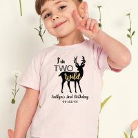 Twee Wilde Meisjes Woodland Deer 2e verjaardag