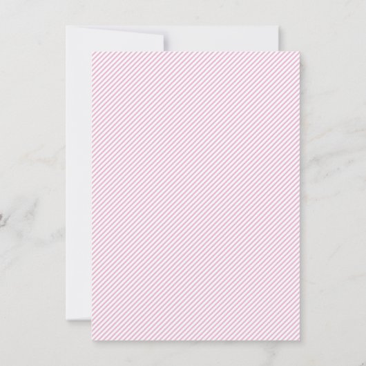 Twee Wilde - Roze Safari Girl's Tweede verjaardag Kaart (Achterkant)