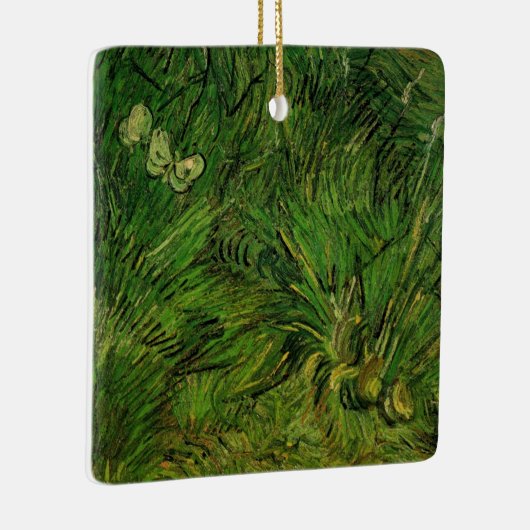 Twee witte Butterflies van Vincent van Gogh Keramisch Ornament (Rechts)