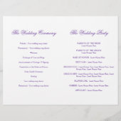 Twee witte doven paarse ribbenweddenschap (Achterkant)