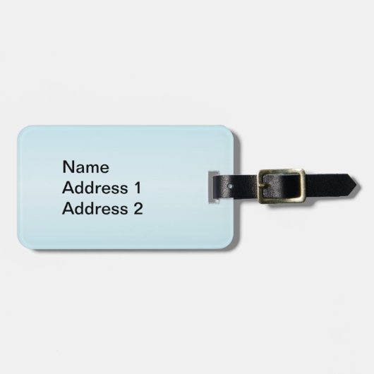 Twee  witte duven met rood vredeshart bagagelabel (Voorkant horizontaal)