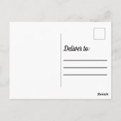 Twee witte paarden die een buik door sneeuw trekke briefkaart (Achterkant)