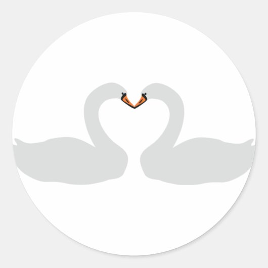 twee witwaspictogrammen ronde sticker (Voorkant)