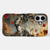 Twee Wolven Case-Mate iPhone Case (Achterkant (horizontaal))