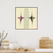 twee wolven poster (Keuken)