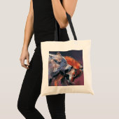 Twee Wolven Tote Bag (Voorkant (product))