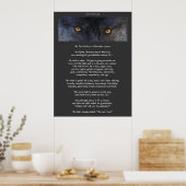 TWEE WOLVES CHEROKEE TALE Art Poster (Keuken)
