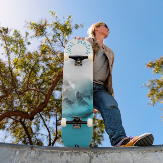 Twee Wolves Soul Mates Dd Brand Skateboard (Buiten 1)