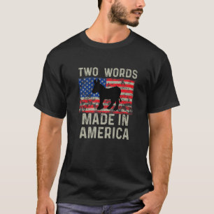 Twee woorden gemaakt in Amerika grappig genoeg om  T-shirt