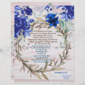 Twee worden één  persoonlijk Briefpapier (Voorkant / Achterkant)