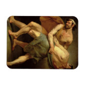 Twee wrestlers magneet (Horizontaal)