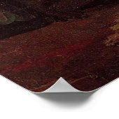 Twee zakken en een fles van Vincent van Gogh Poster (Hoek)