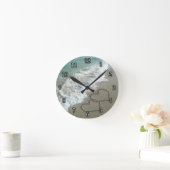 Twee Zand-harten op het strand Ronde Klok (Huis)