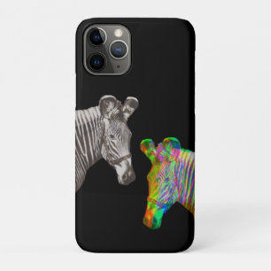Twee zebra's iPhone / iPad hoesje
