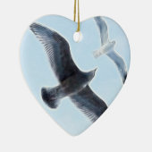 Twee zeegarren keramisch ornament (Rechts)