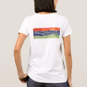 Twee zeilboten t-shirt (Achterkant)