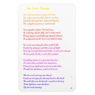 Twee zielen passeren magneet