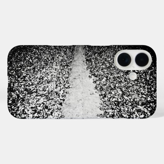 twee zijden van cacao Case-Mate iPhone case (Achterkant (horizontaal))