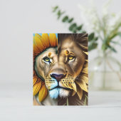 Twee zijden van de liefdesdrift briefkaart (Staand voorkant)