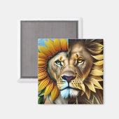 Twee zijden van de liefdesdrift magneet (Voorkant / Achterkant)