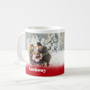 Twee zijkant, aangepaste Mok voor fotokoffie