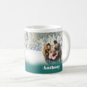 Twee zijkant, aangepaste Mok voor fotokoffie (Voorkant rechts)