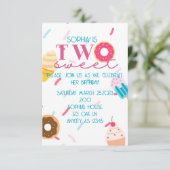 TWEE zoet  Kaart (Staand voorkant)