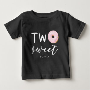 Twee zoete Donut Theme 2e verjaardag Partij