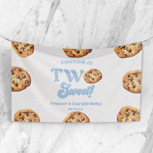 Twee Zoete Koekjes en Melk 2e Verjaardagsfeestje Spandoek