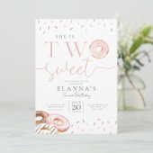 Twee zoete Tweede Uitnodiging van de Dag (Staand voorkant)