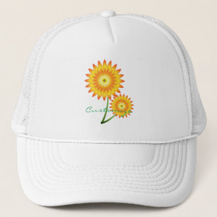 Twee zonnebloemen Plant Thunder_Cove Trucker Pet
