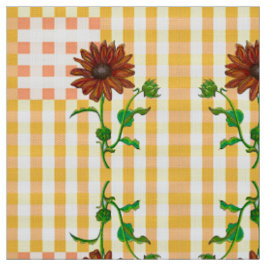 Twee zonnebloemen stof