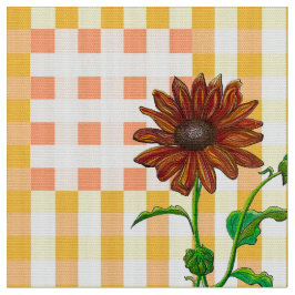 Twee zonnebloemen stof