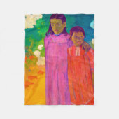Twee zussen, Gauguin Fleece Deken (Voorkant)
