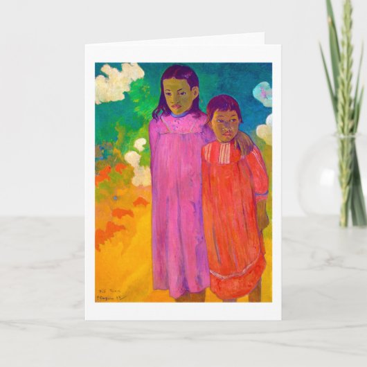 Twee zussen, Gauguin Kaart (Voorkant)