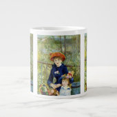 Twee zussen (op het terrein) van Pierre Renoir Jumbo Mok (Voorkant)